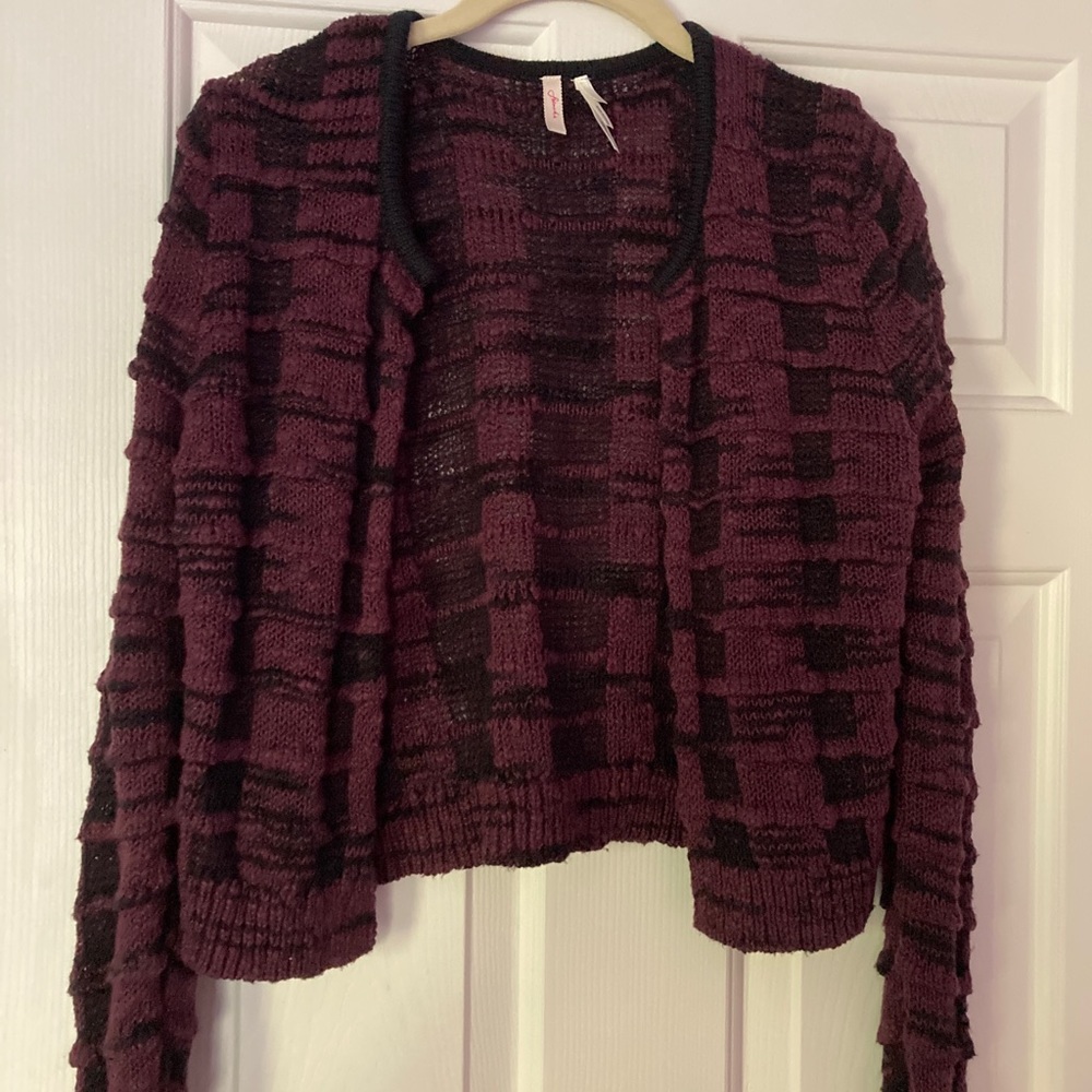 Knit cardigan
